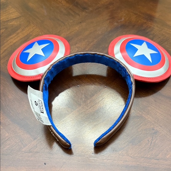 Disney Captain America Shield Ears Headband - Red, Blue, White - Picture 4 of 4